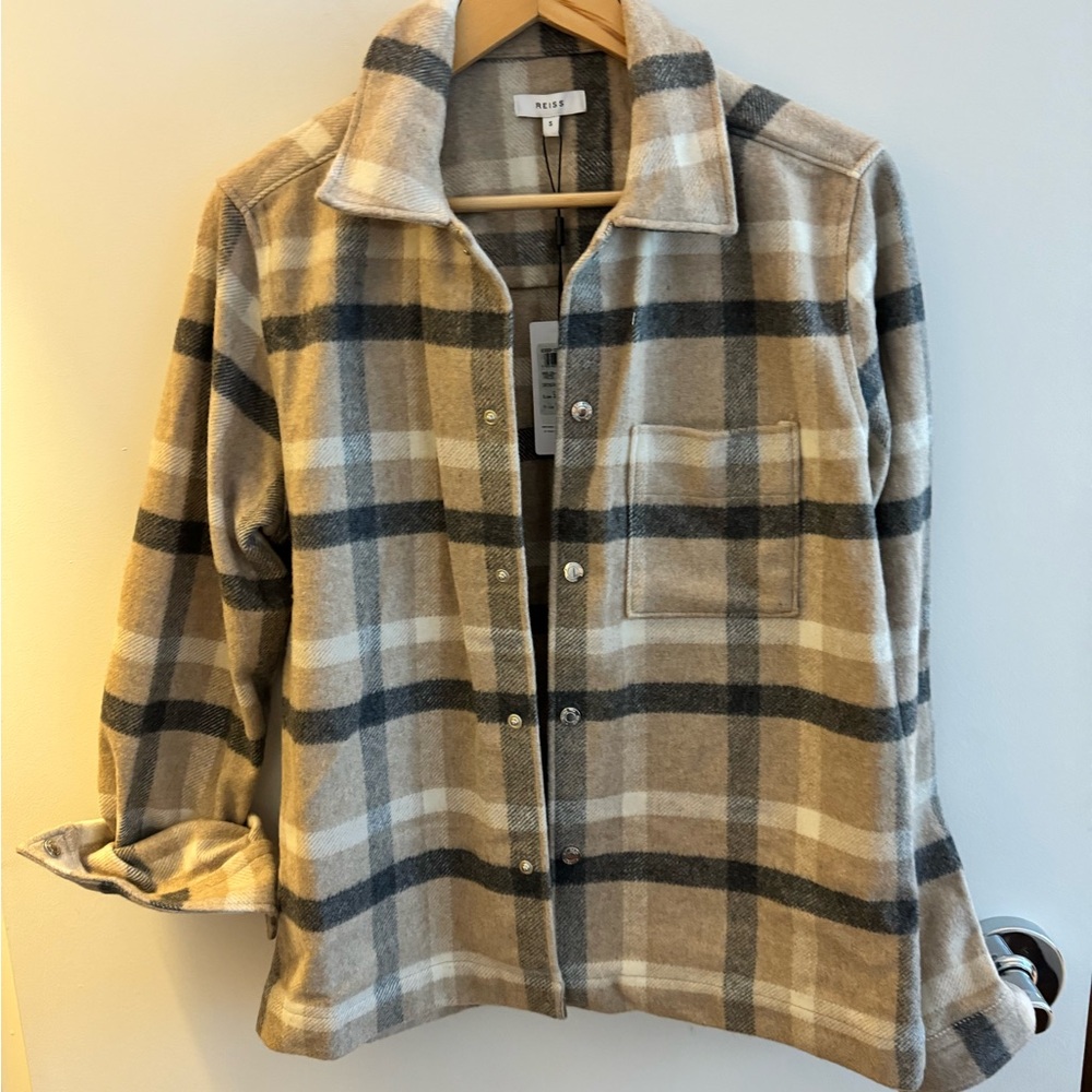 REISS NWT Wool Shirt Jacket